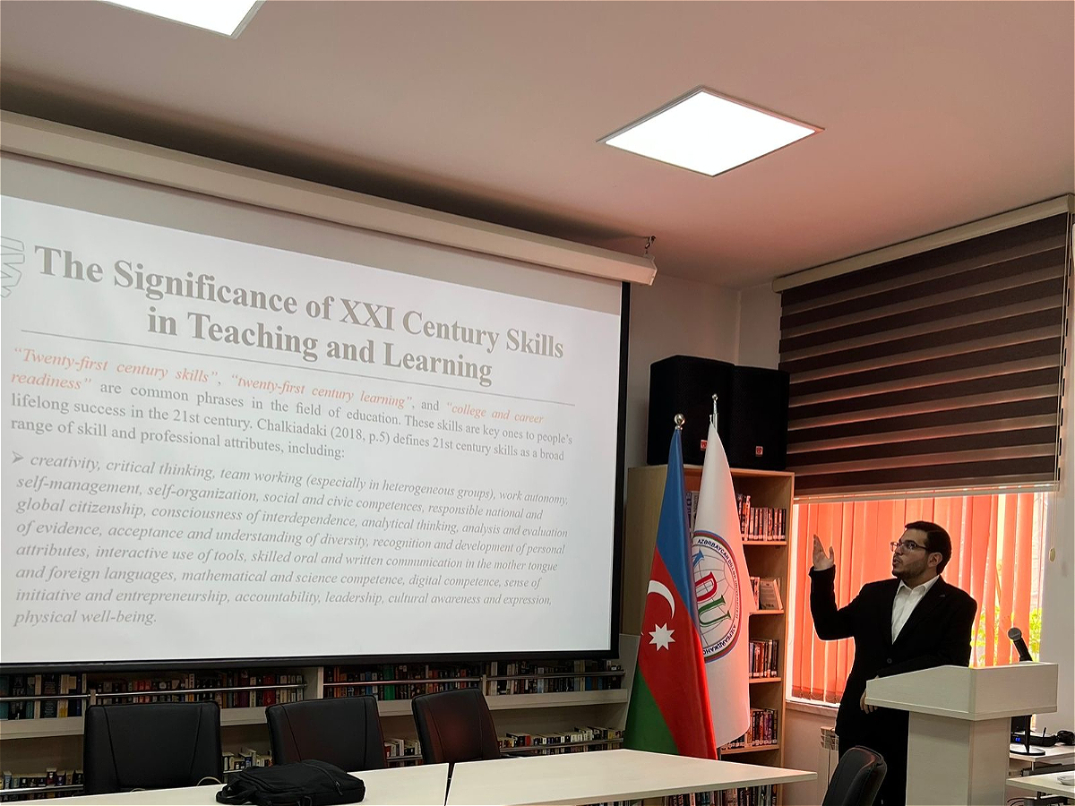 Seminar Titled “The Formation of Students’ Public Speaking Skills: The Experience of Azerbaijan” Held
