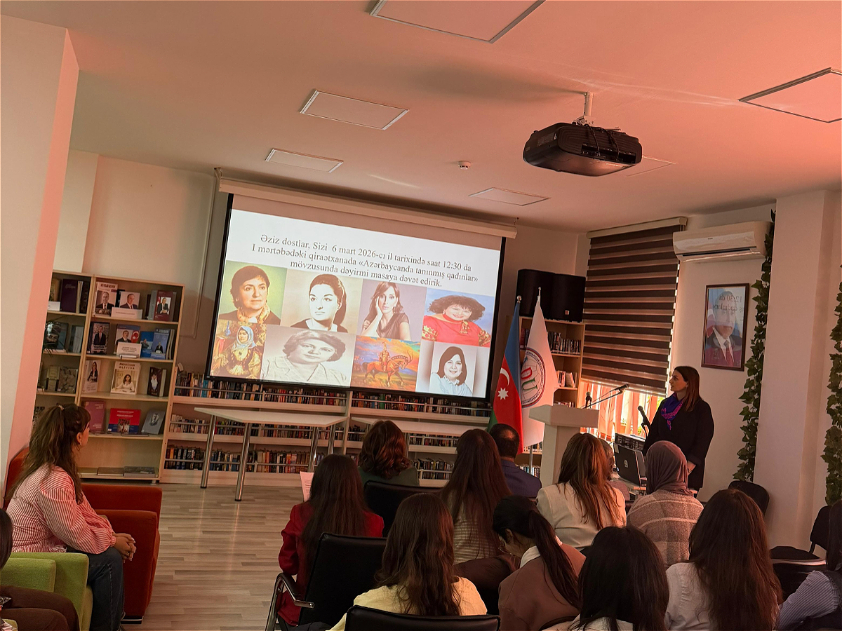 A round table on “Famous Women in the World” was held at AUL