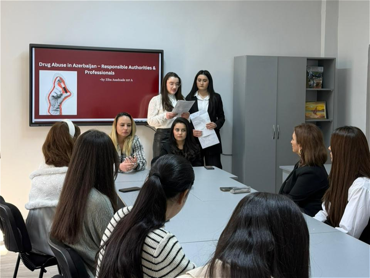 В АУЯ состоялось просветительское мероприятие на тему «Скажем нет наркомании»