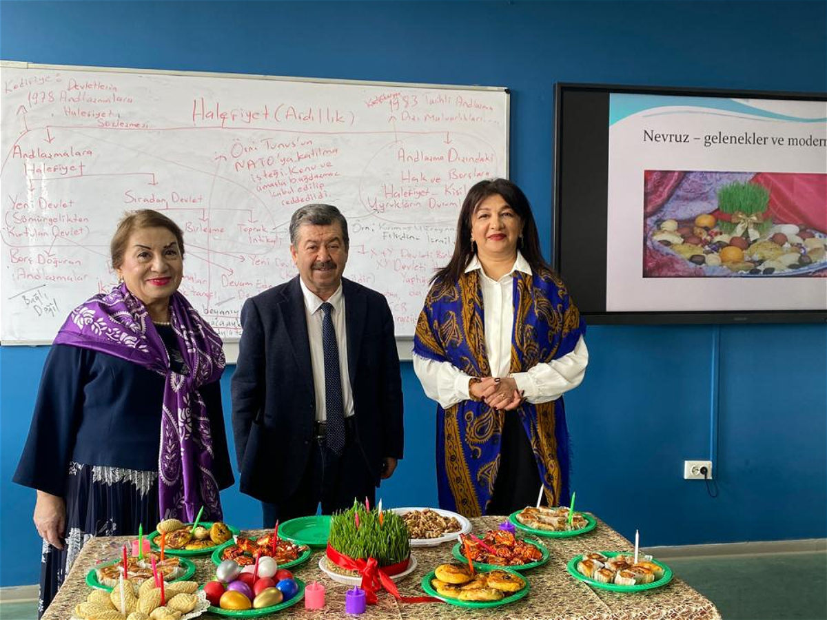 ADU-nun əməkdaşları Orhun mübadilə proqramı çərçivəsində Novruz tədbiri keçiriblər