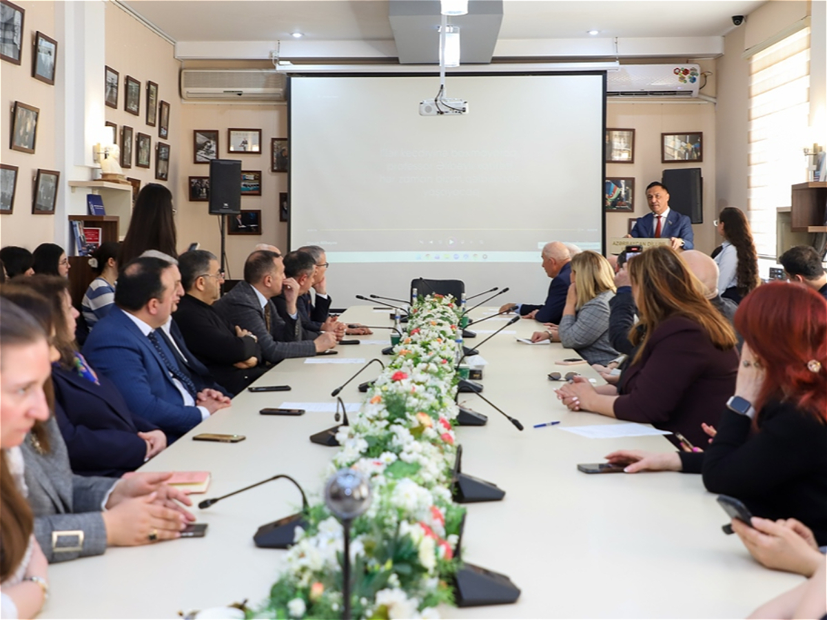 A memorial event dedicated to Professor Hasan Alibeyli was held at AUL