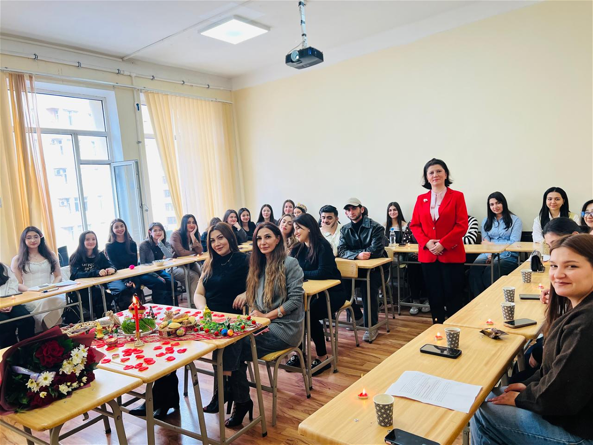 ADU-da Novruz mövzusunda maarifləndirici tədbir keçirilib