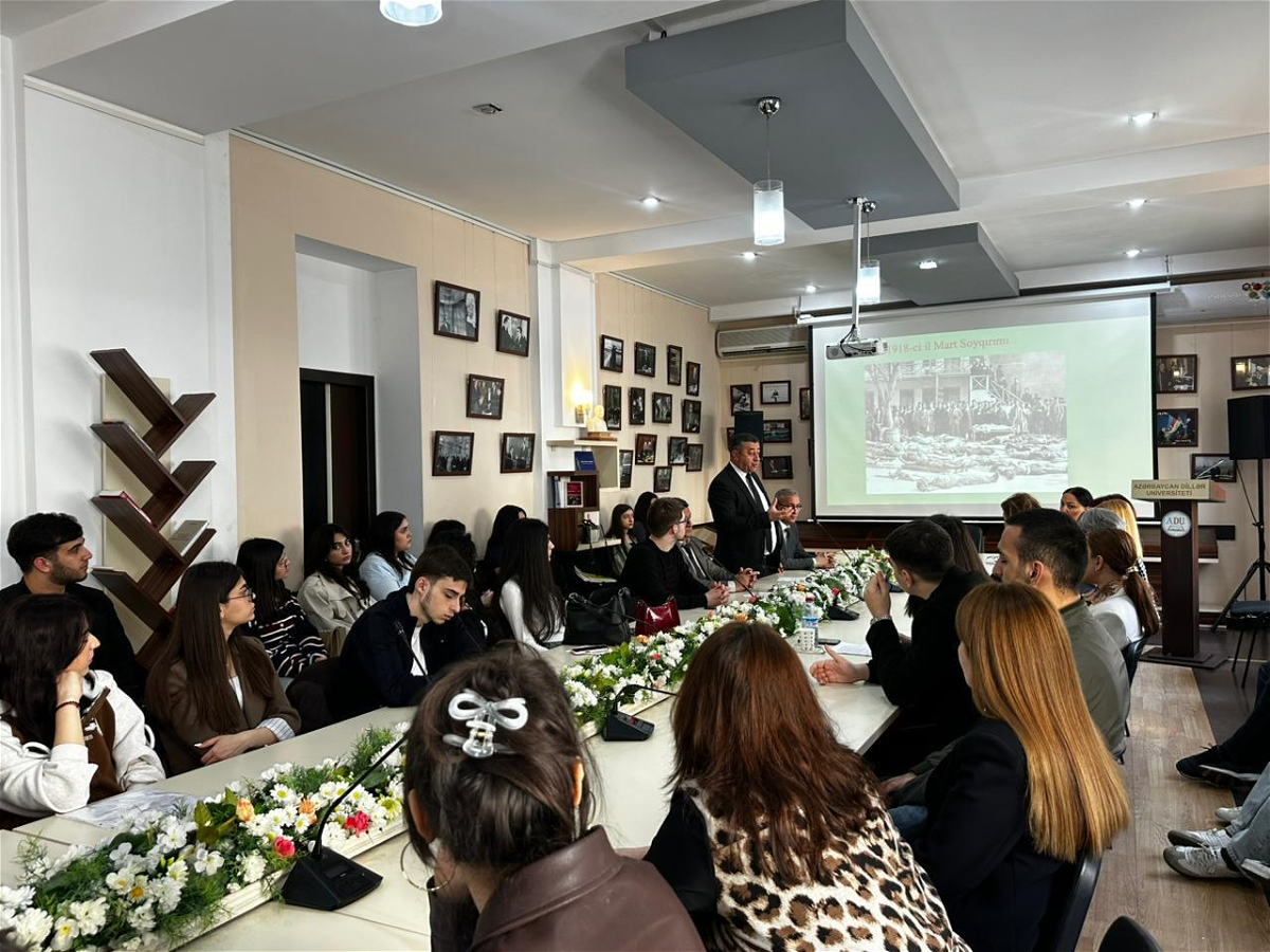 Milli yaddaşın qanlı səhifəsi: 31 mart soyqırımına həsr olunmuş tədbir keçirilib