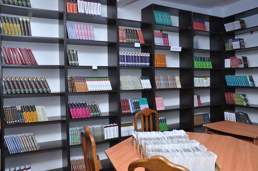 A library section has been established in the main campus of AUL