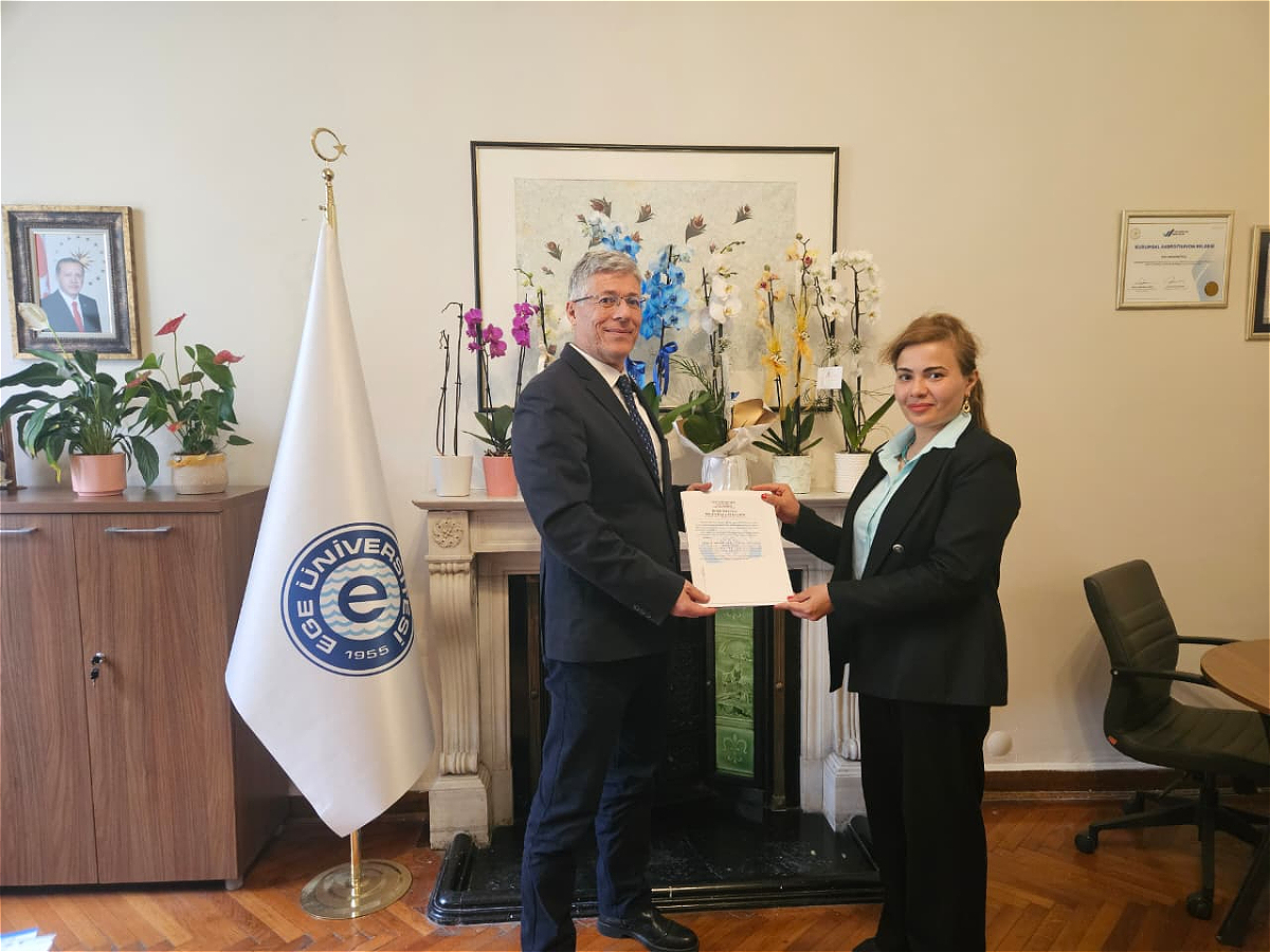 An AUL lecturer successfully completes the “Orhun” Exchange Program at Ege University