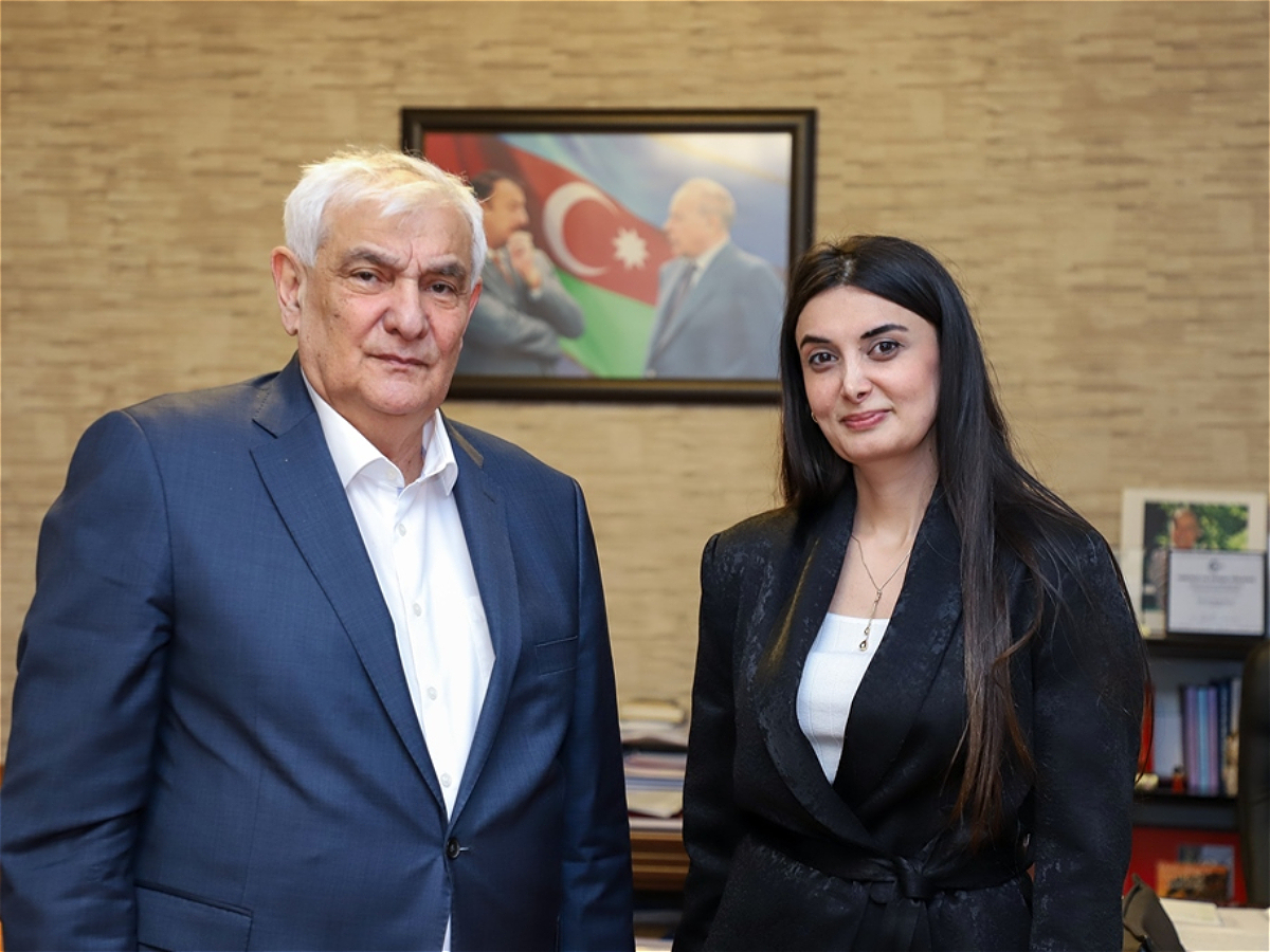 AUL Rector Kamal Abdulla Meets Aynur Isayeva