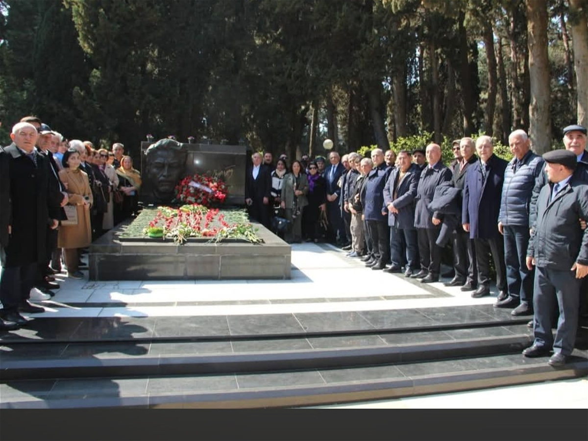 Şahismayıl Süleymanov Səməd Vurğunun 120 illiyinə həsr olunmuş tədbirdə iştirak edib