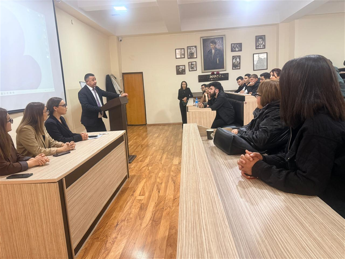 ADU-da “Psixologiya həftəsi” çərçivəsində maarifləndirici görüş keçirilib