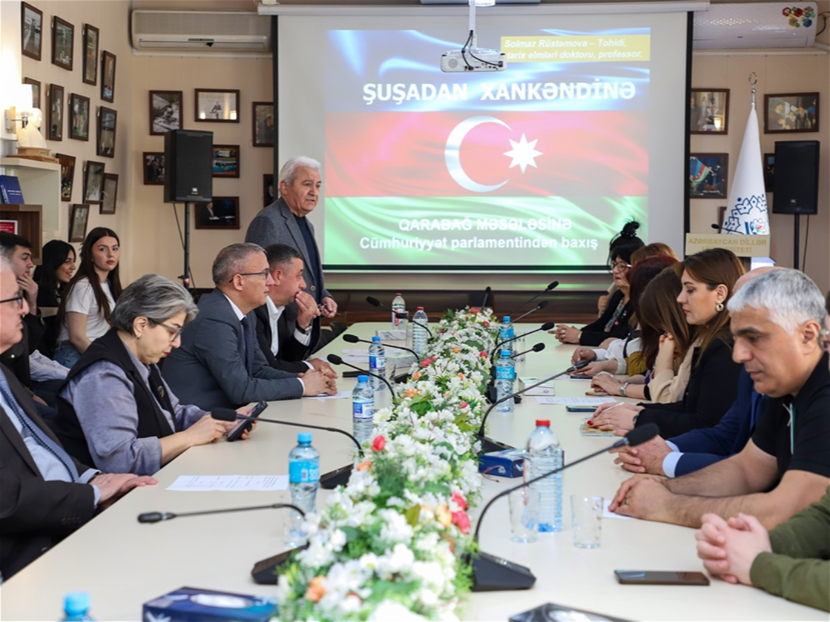 “Azərbaycan Demokratik Respublikasının parlament yığıncaqlarında Qarabağ müzakirələri – tarixə baxış” adlı dəyirmi masa keçirilib