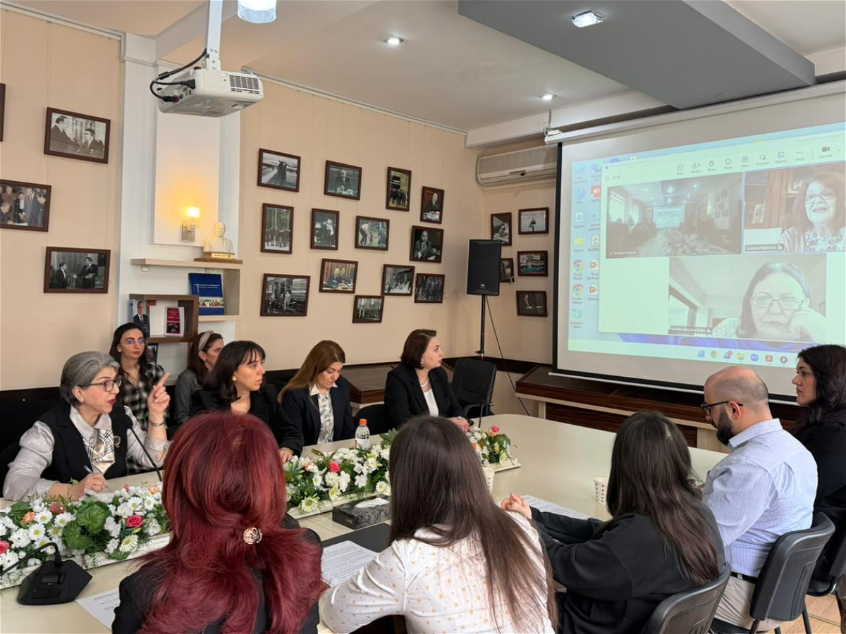 ADU-da “Cənubi Qafqazda sülh” mövzusunda dəyirmi masa keçirilib 