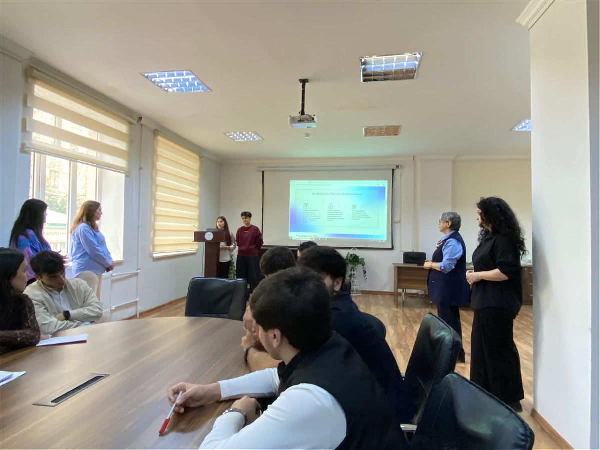 An open class on “A Comparative Analysis of Water Resources and Water Issues in the United States and Azerbaijan” was held
