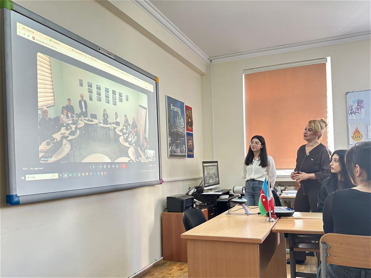 Online Class Held Between AUL and a University in Uzbekistan