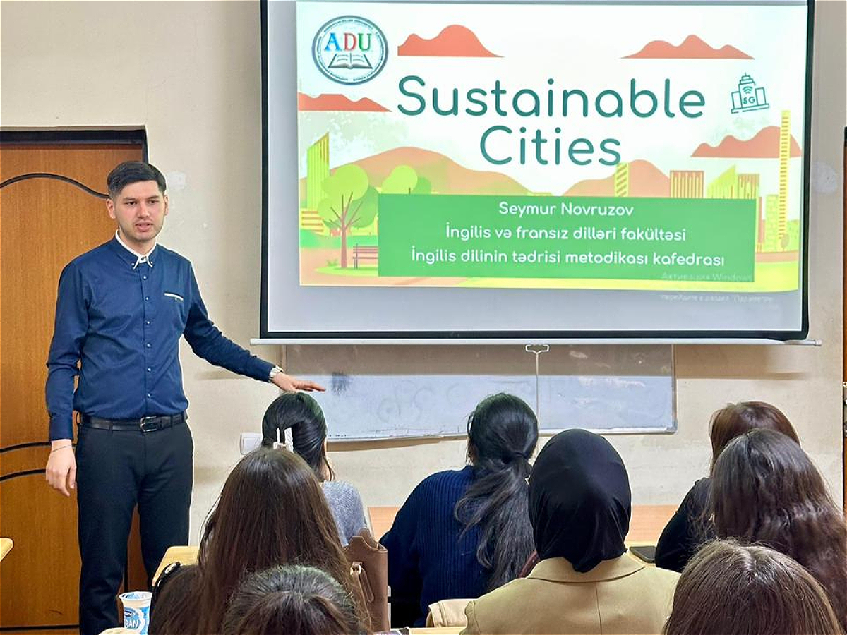 A seminar on sustainable cities was held at AUL