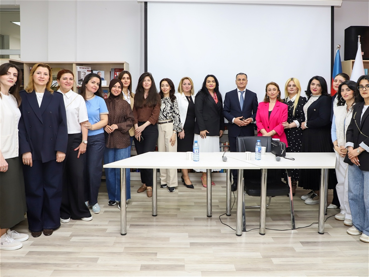 ADU-da Mirşahin Ağayevlə görüş: Dil və media müstəvisində müzakirələr