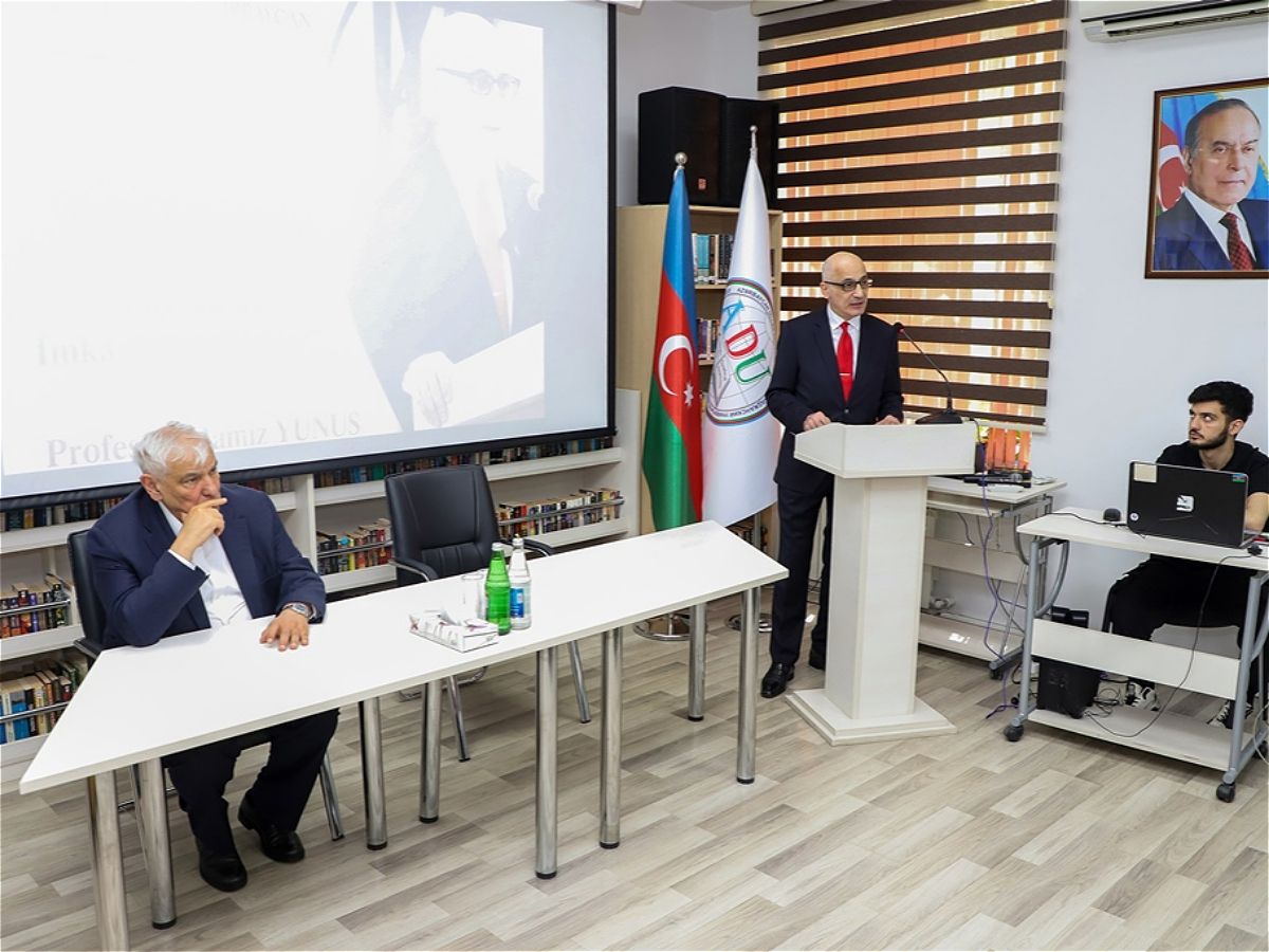 The second meeting with Professor Ramiz Yunus was held at AUL