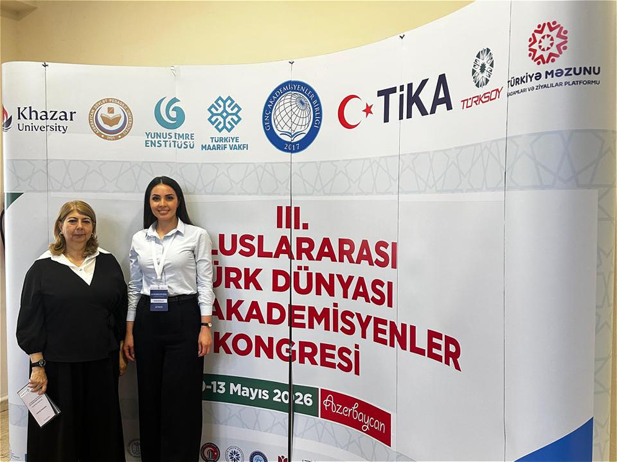 Representatives of the Azerbaijan University of Languages (AUL) participated in the 3rd Turkish World Young Academicians Congress.