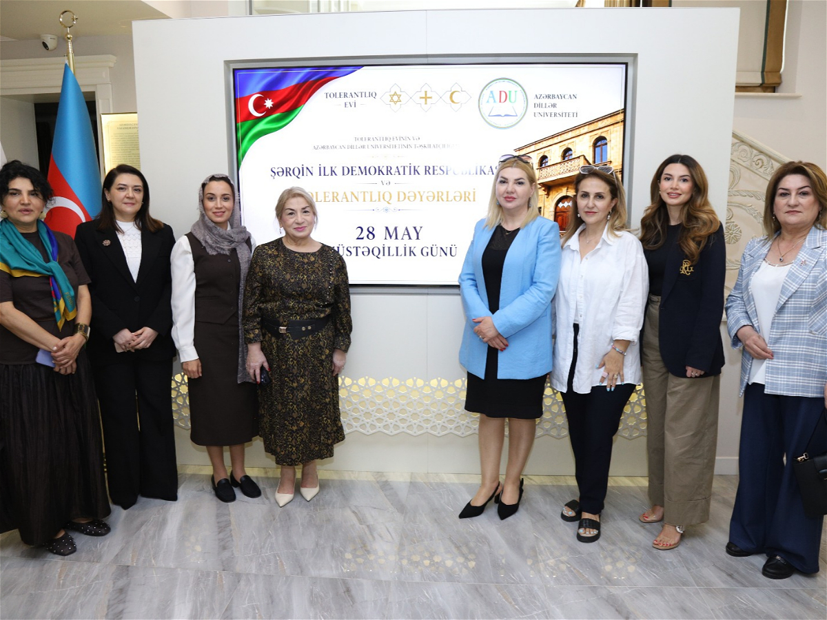 Tolerantlıq Evində 28 May – Müstəqillik Gününə həsr olunmuş tədbir keçirilib