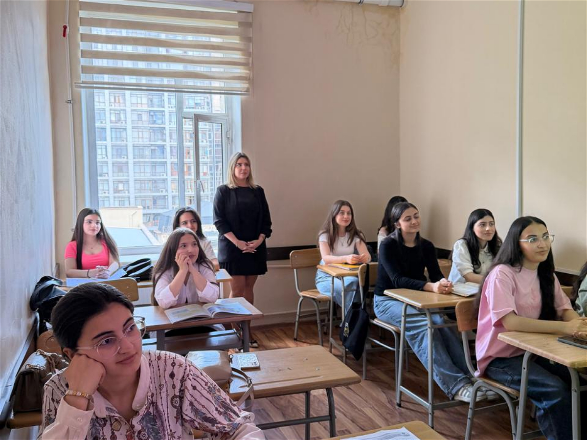 "Mənim İdeal Şəhərim” mövzusunda maarifləndirici dərs keçirilib