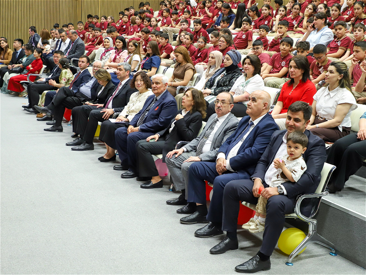 AUL Rector Attends International Children’s Day Event at Bilasuvar Education Complex