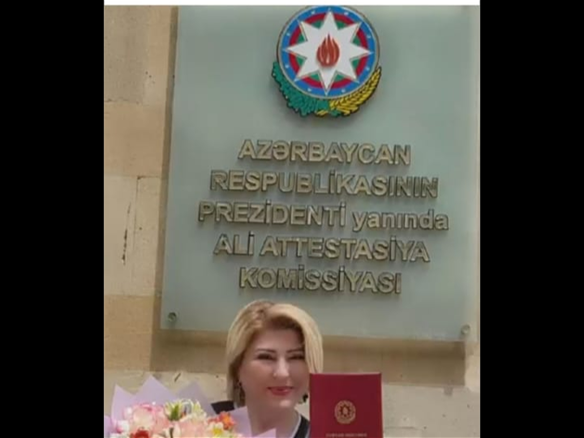 Səbinə Poladova elmlər doktoru elmi dərəcəsinə layiq görülüb