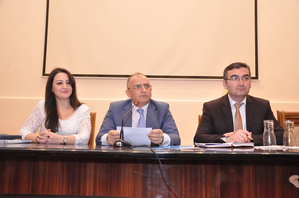 Professor Afgan Abdullayev met with students