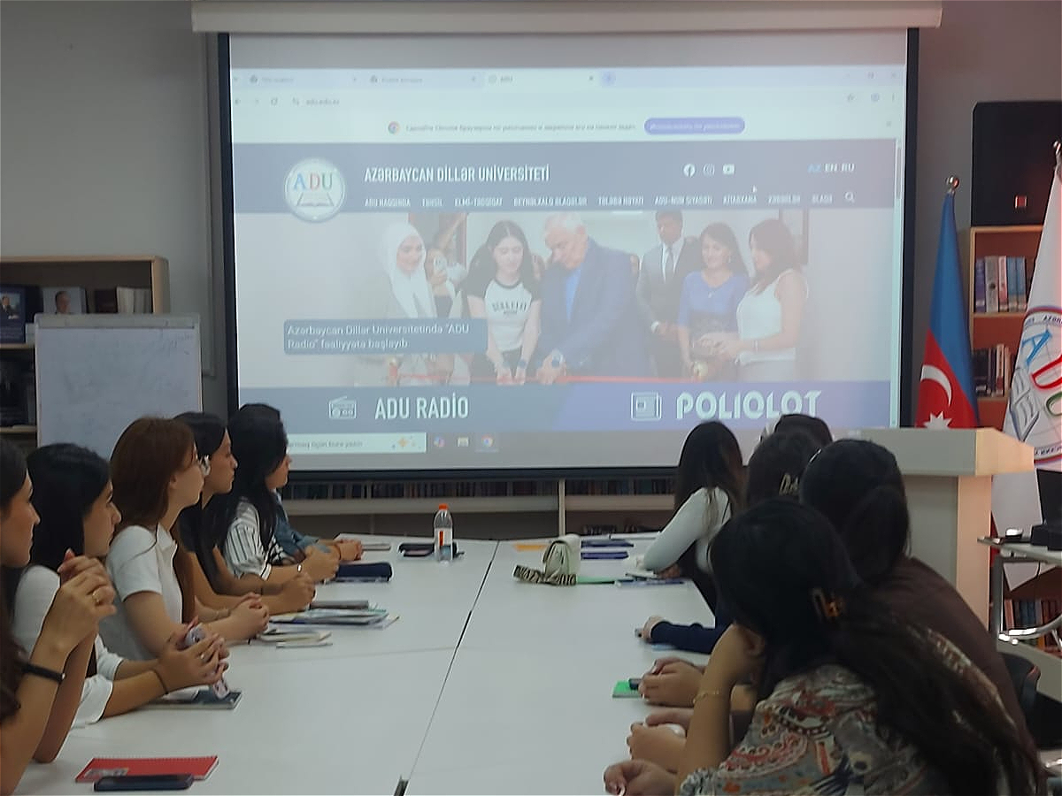 AUL Scientific Library and Information Services Center Meets with First-Year Students of the Faculty of Philology