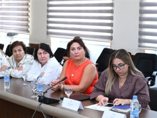ADU müəllimi Qafqaz Albaniyasına həsr olunmuş dəyirmi masada çıxış edib