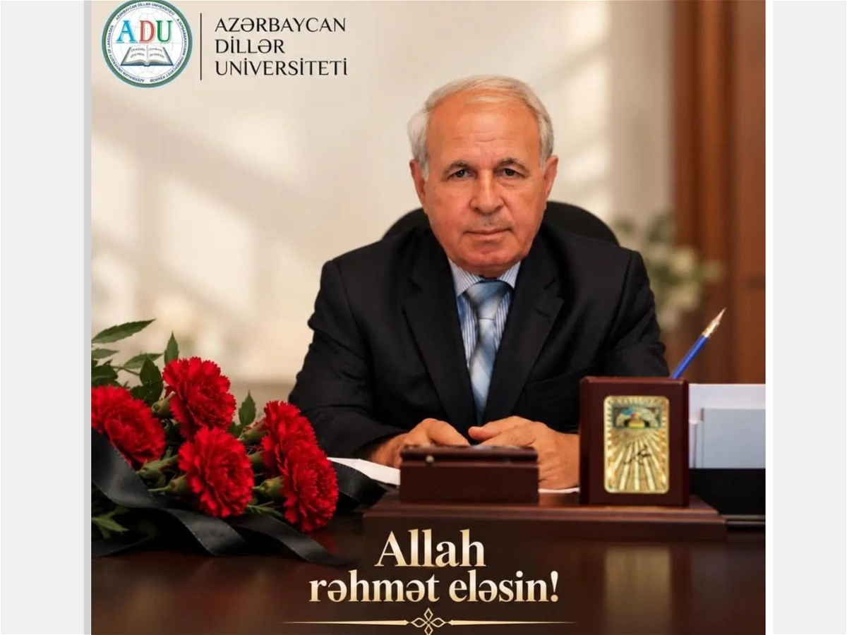 ADU-nun sabiq prorektoru Ələddin Əliyev vəfat edib