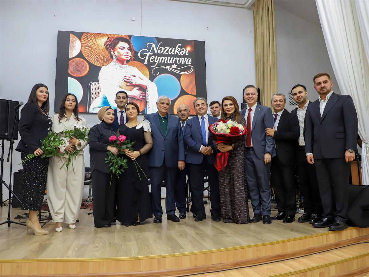 ADU-da Xalq artisti Nəzakət Teymurovanın konserti keçirilib