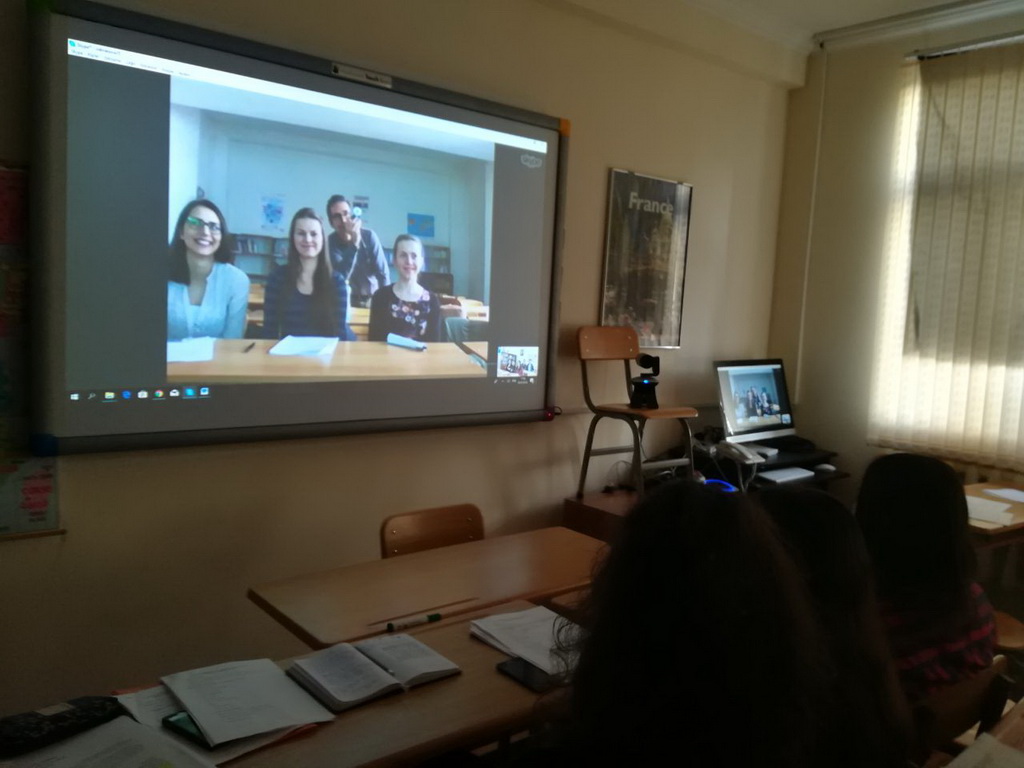 Video conference on “Family culture in France compared to Azerbaijan and Slovakia”.