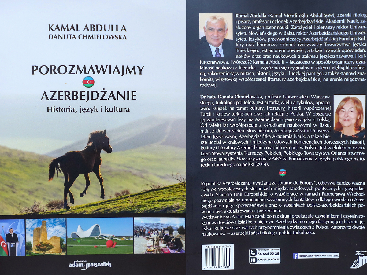 Kamal Abdullanın “Azərbaycanca danışaq” kitabı Polşada nəşr olunub