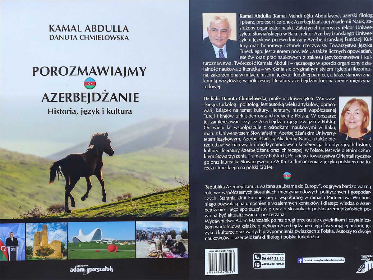 Kamal Abdulla’s “Let’s Speak Azerbaijani” Book Published in Poland