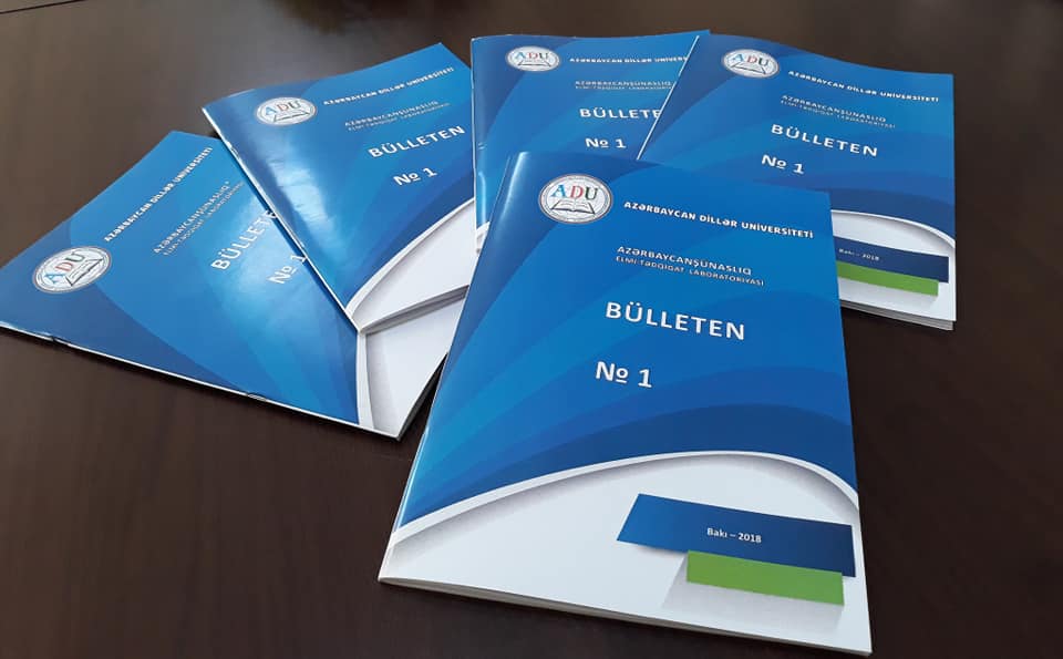 The Bulletin of the Azerbaijan Scientific Research Laboratory has been published.