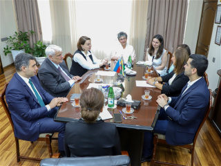 Kolumbiya səfiri ADU-nun qonağı olub