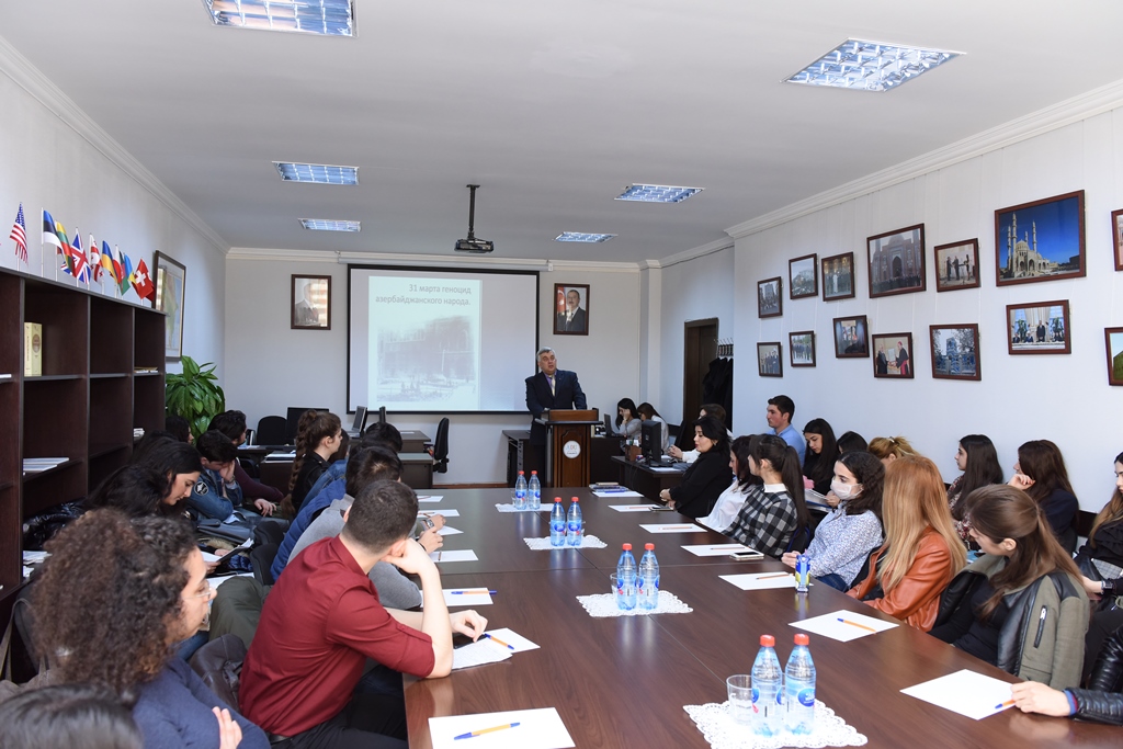 A seminar on the 100th anniversary of the March 31 Genocide took place at AUL.