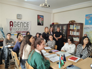 Azərbaycan və Özbəkistan universitetləri arasında birgə dərs keçirilib