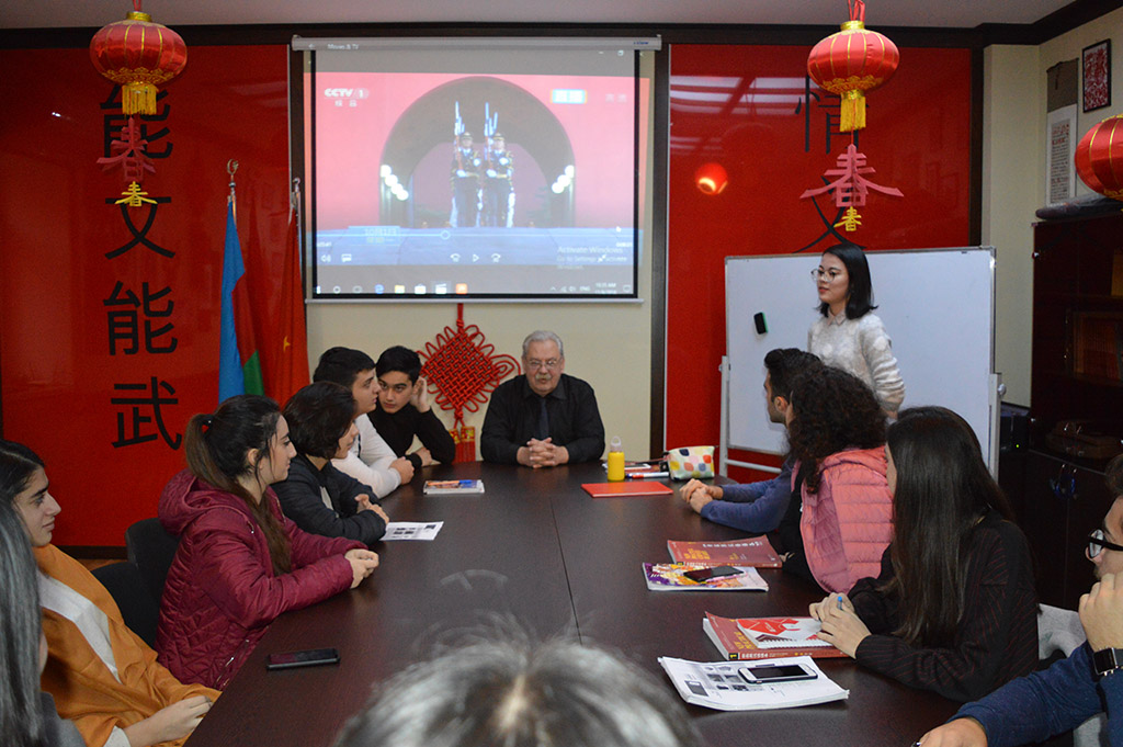 Confucius İnstitute hosted an event dedicated to the State Flag Day