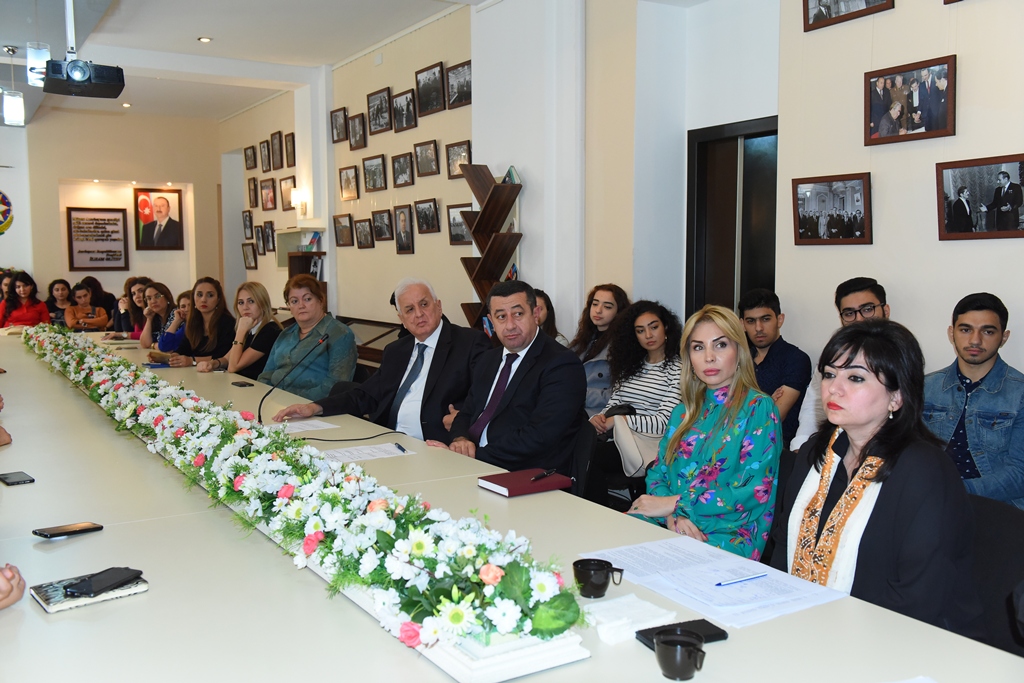 A roundtable on “Protection of cultural heritage of Azerbaijan” was held