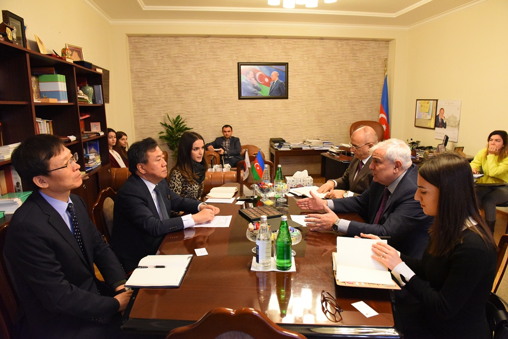 Ambassador of the South Korea to the Republic of Azerbaijan Visited Azerbaijan University of Languages