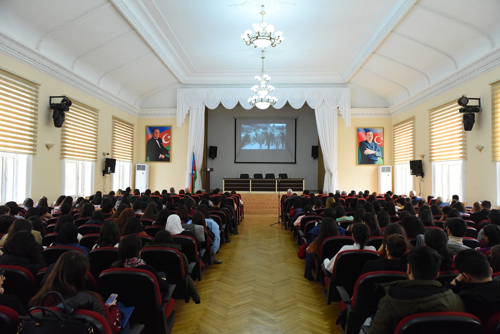 The Staff of the State Security Service Met the Students of Azerbaijan University of Languages