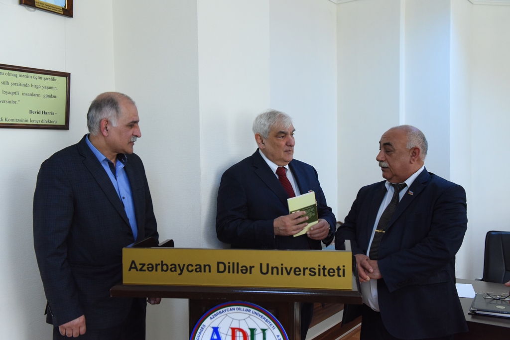 Rector of Azerbaijan University of Languages was Awarded with a Memory Medal