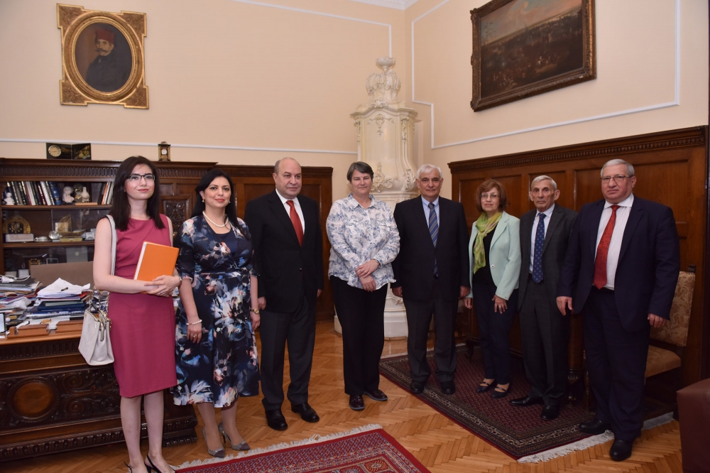 Delegation of Azerbaijan scientists met with the Belgrade University administration