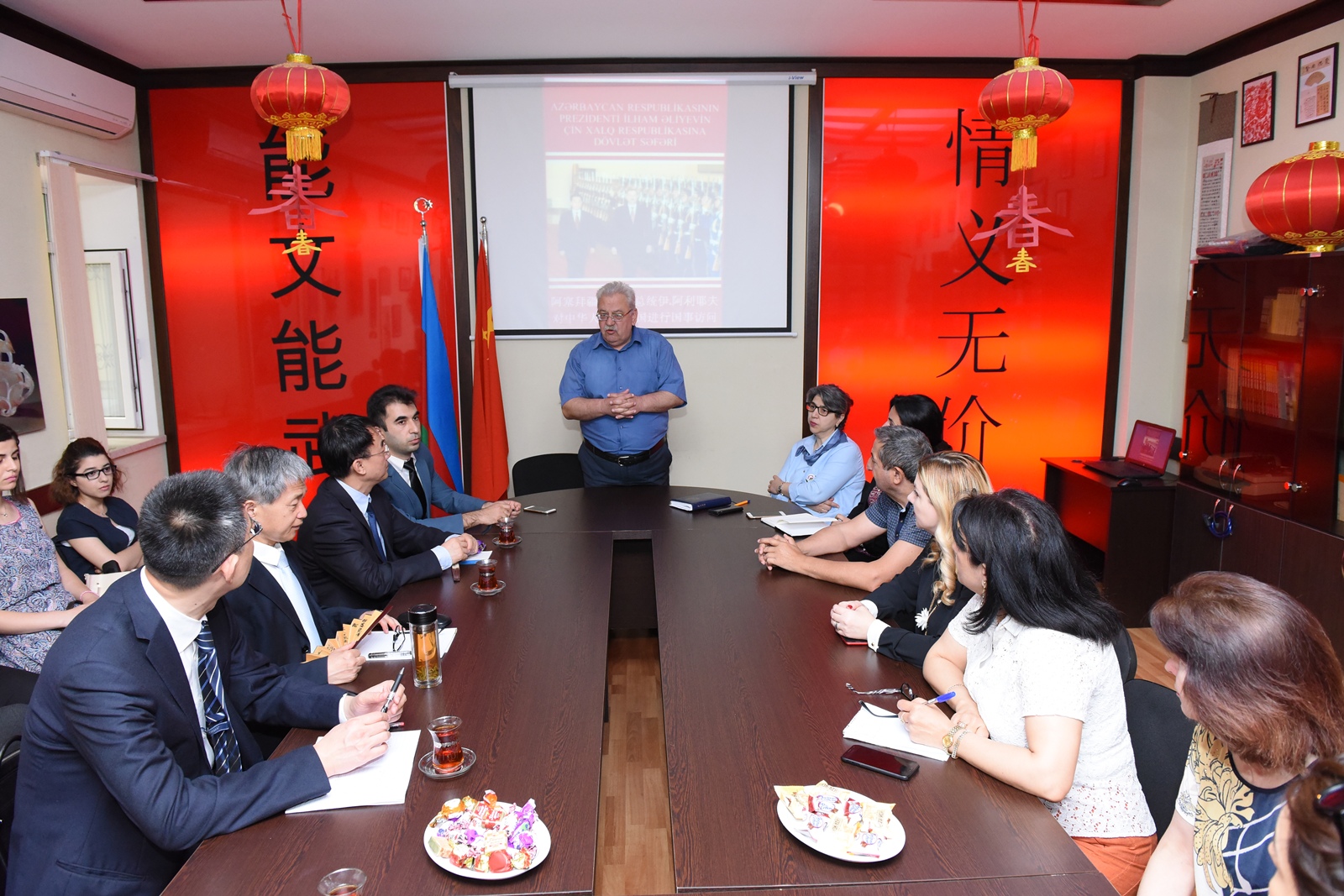 Развивается сотрудничество между Азербайджанским университетом языков и Академией общественных наук Китая