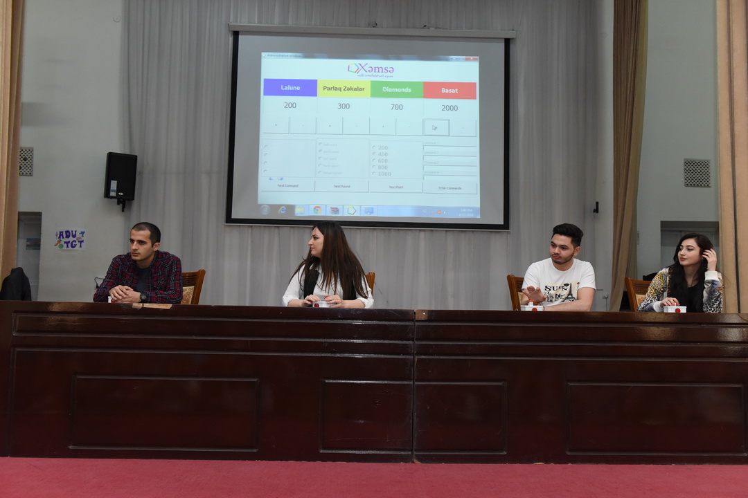 В Азербайджанском Университете Языков состоялся чемпионат Хамсе под названием «Гейдар Алиев и Азербайджан»