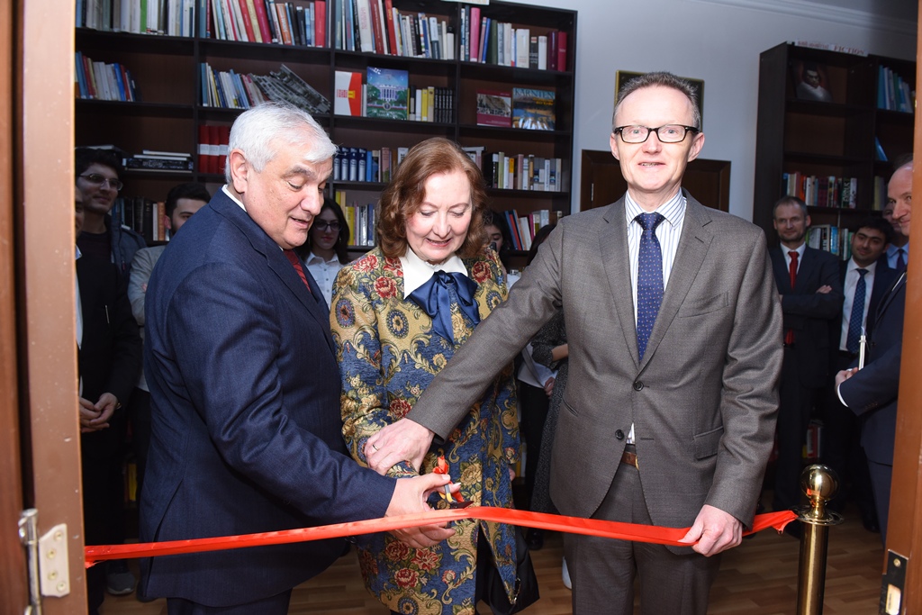 The Opening Ceremony of the Institute of German Studies was Held at Azerbaijan University of Languages