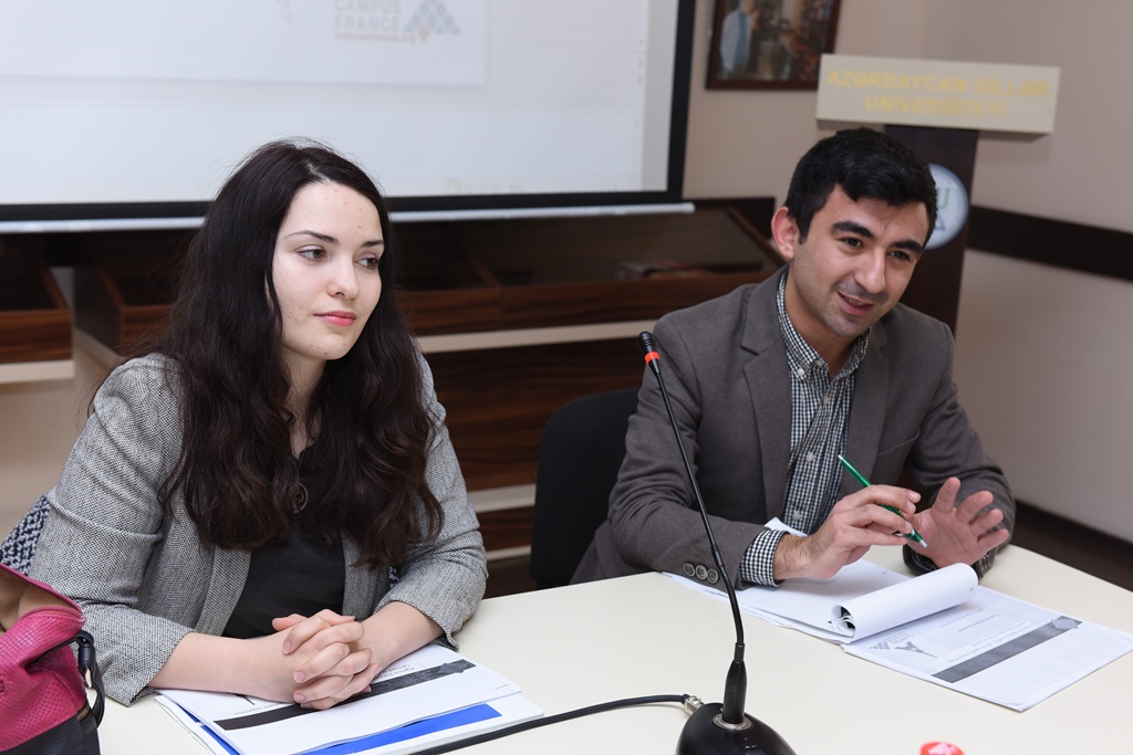 A Presentation on the Higher Education System in France was held at Azerbaijan University of Languages
