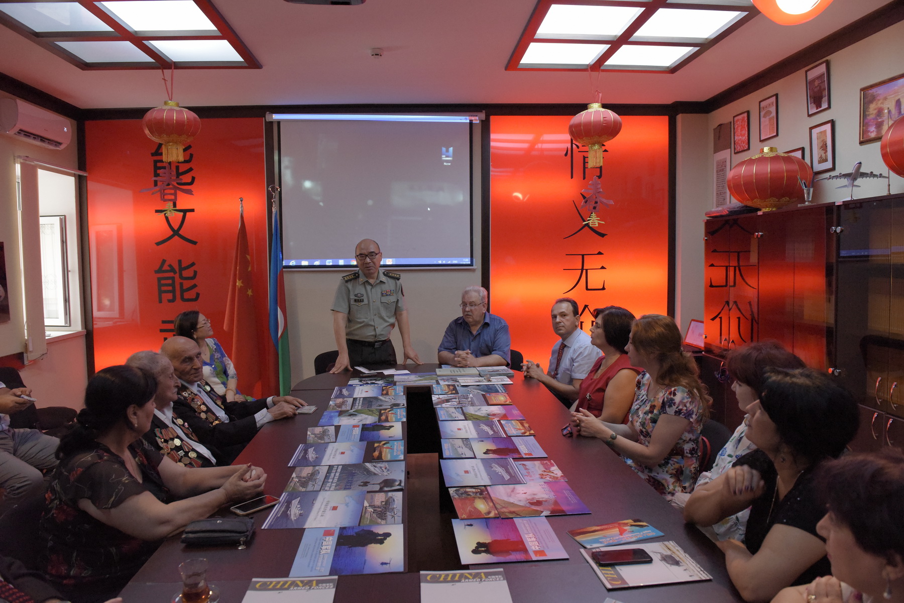 ADU-da Çinin hərbi-siyasi tarixi ilə bağlı seminar keçirilib