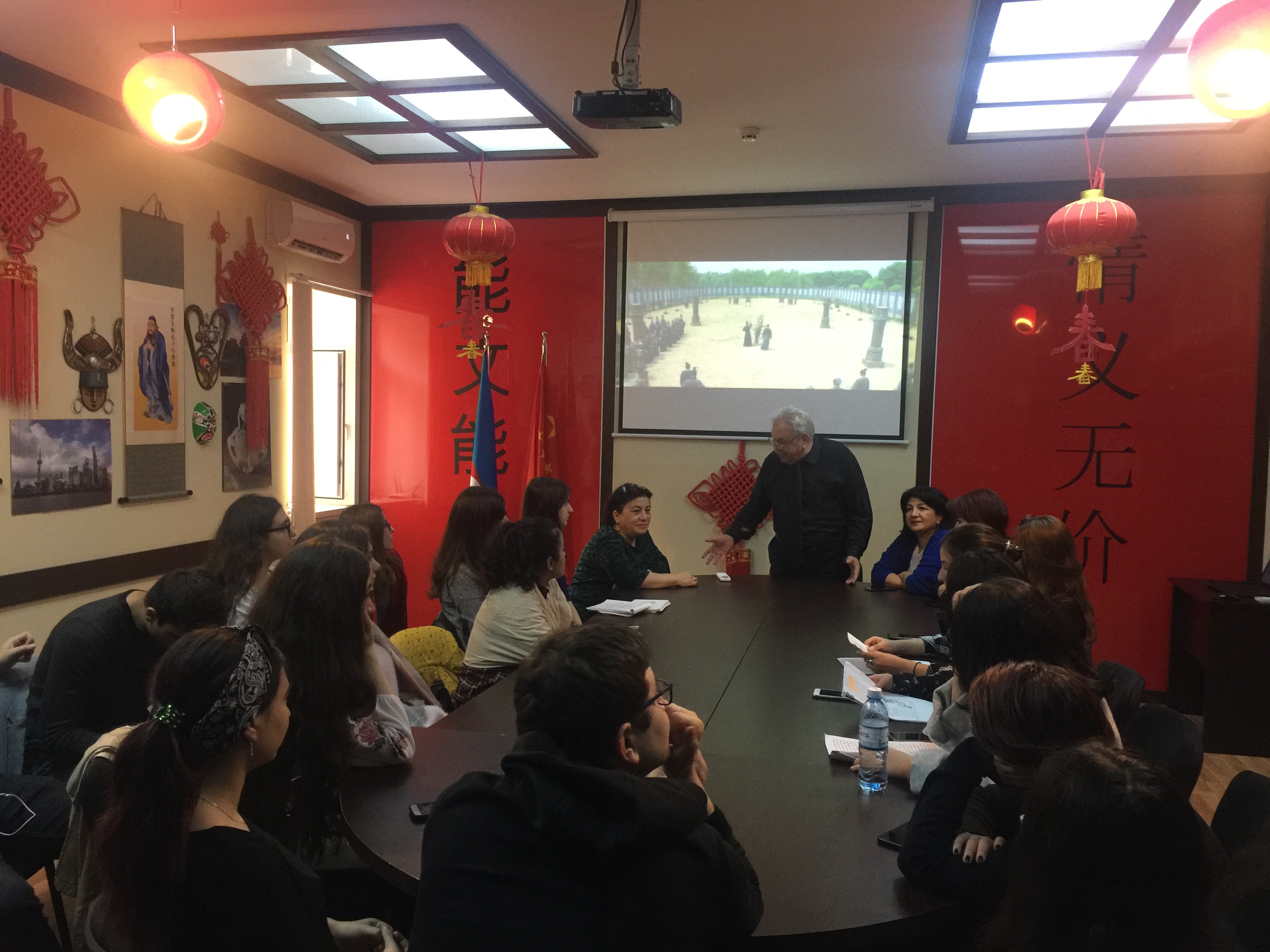 ADU-da “Çinin xarici siyasətinin fəlsəfəsi” mövzusunda seminar keçirilib