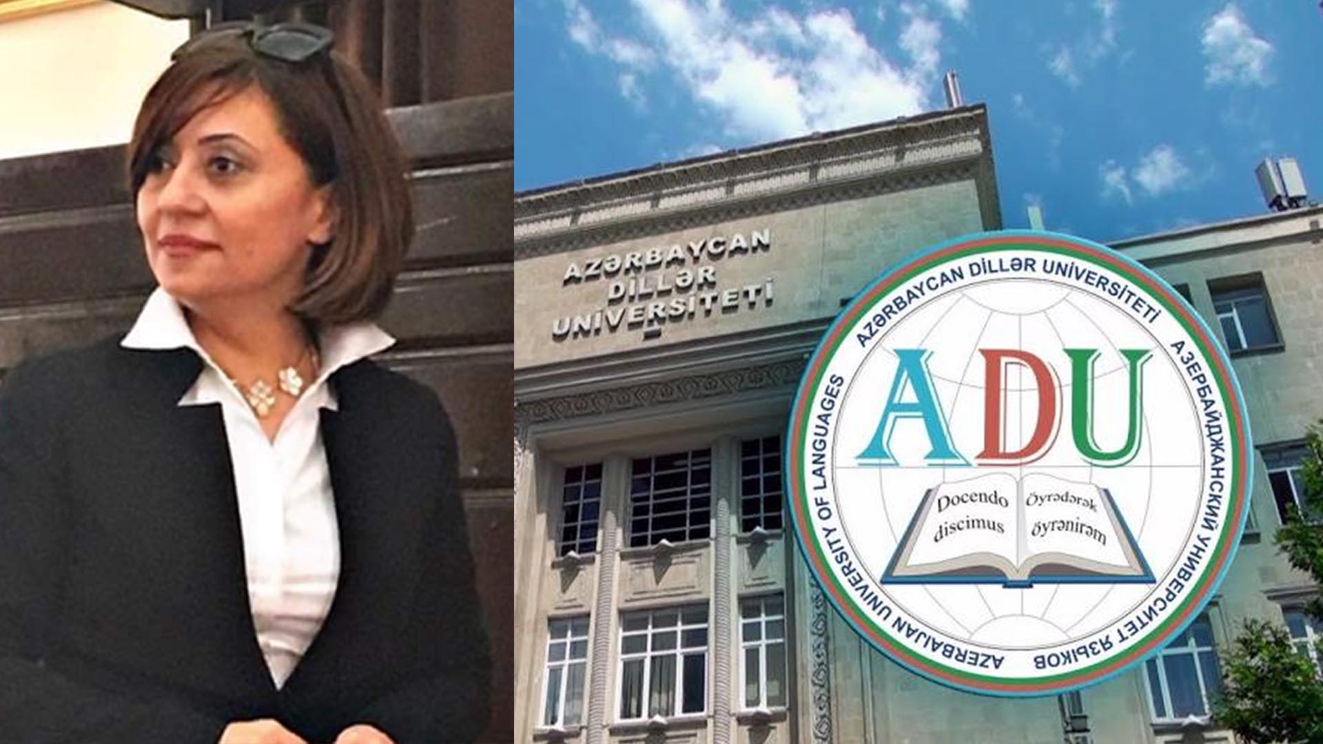 İntellektual təhsilin daimi ünvanı: Azərbaycan Dillər Universiteti -  Nigar Zeynalova yazır