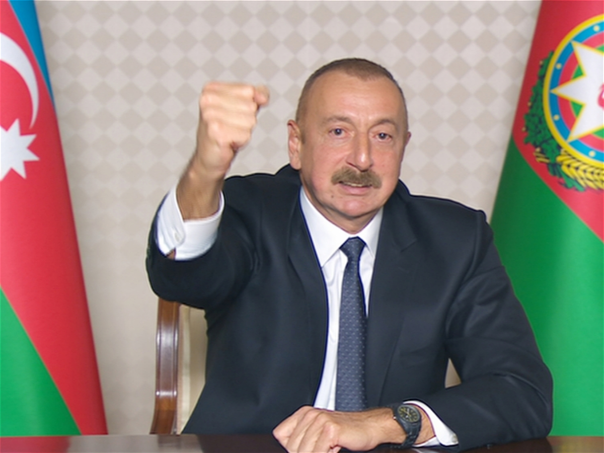 President Ilham Aliyev: Zangilan city and 6 villages of the district, 18 villages of Fuzuli, Jabrayil, and Khojavand districts were liberated